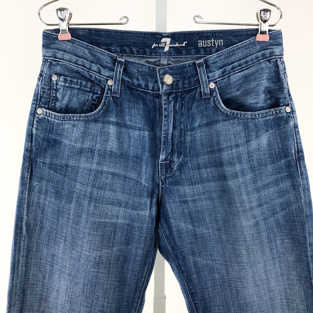 7 For All Mankind Austyn Straight Leg Jeans - Picture 2 of 8